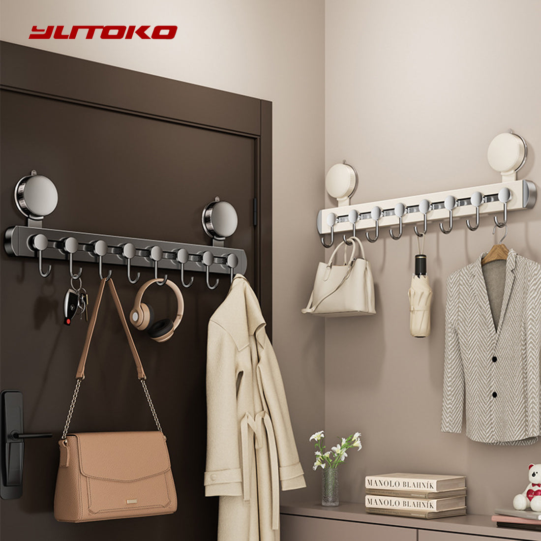 Strong No-Drill Suction Hook