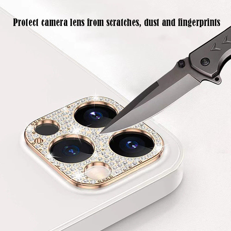 Metal Diamond Lens Protector