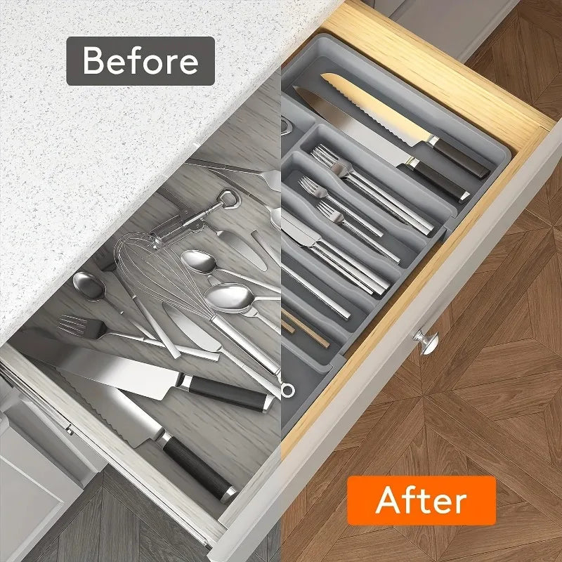 Adjustable Flatware Organizer