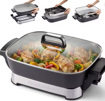 Electric™ Skillet Non-Stick Cooker