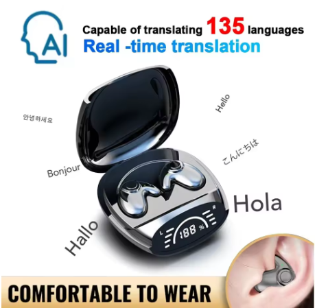 AI Translator Bluetooth Earbuds