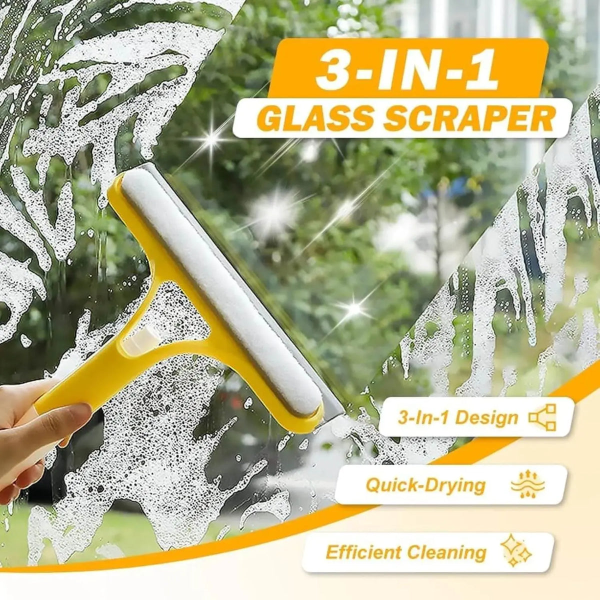 3-in-1 Smart Window Cleaner