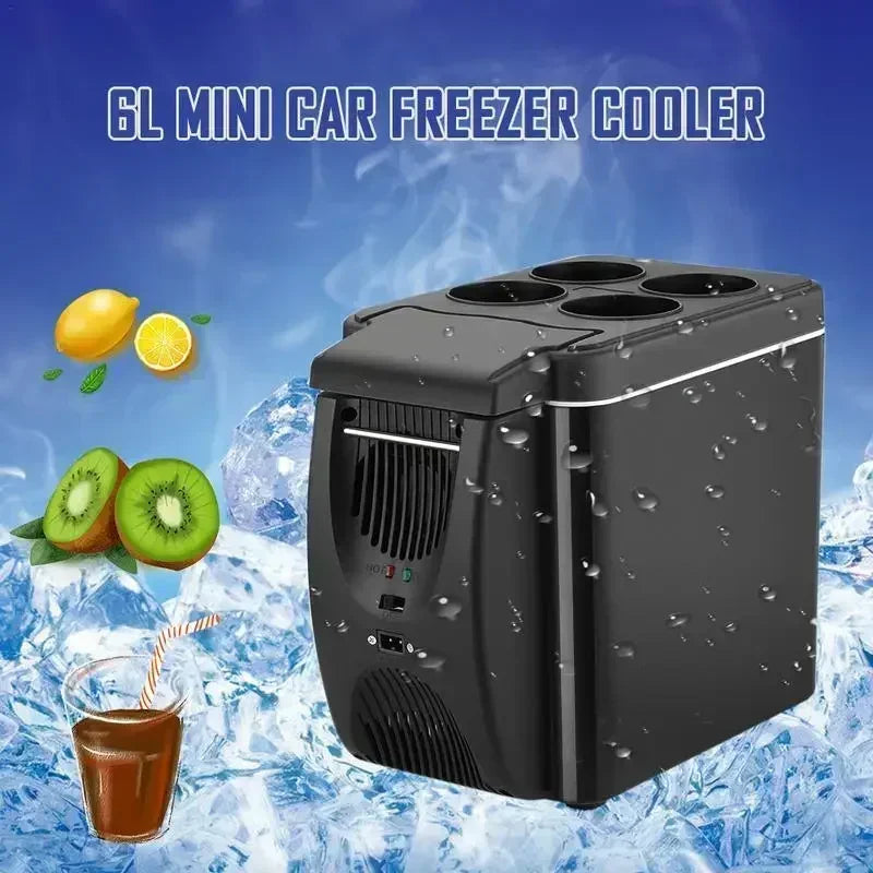 6L Portable Car Mini Fridge