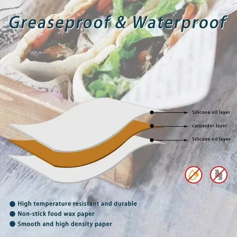 FreshWrap Oil-Proof Food Paper