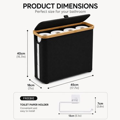 Elegant Toilet Roll Organizer