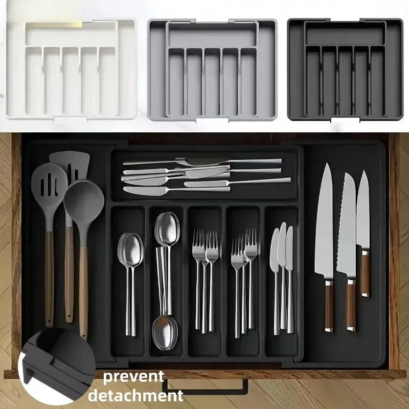 Adjustable Flatware Organizer