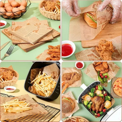 FreshWrap Oil-Proof Food Paper