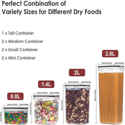 7-Piece Airtight Food Storage Set