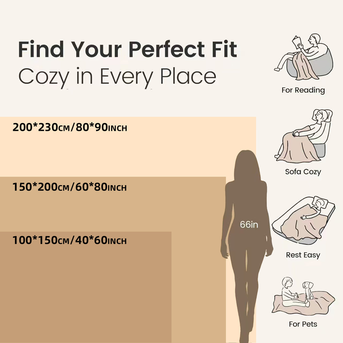 CozySoft All-Season Fleece Blanket