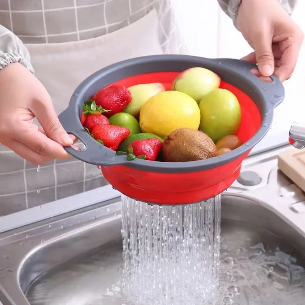 Folding Silicone Colander