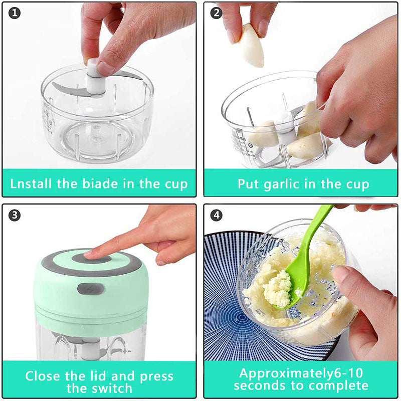 Mini Electric Garlic Chopper