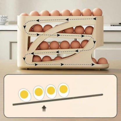 Auto-Rolling Egg Dispenser