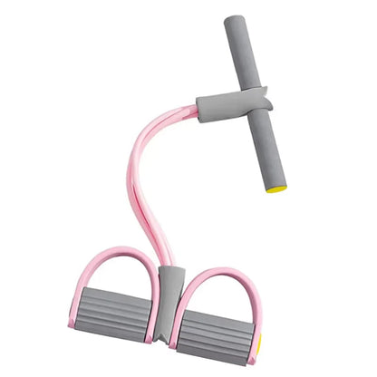 4-Tube Resistance Band with Pedals