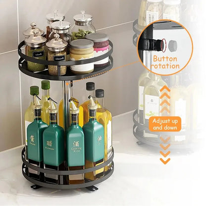 Rotating Spice Storage Rack