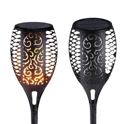 12LED Solar Flame Torch Lights
