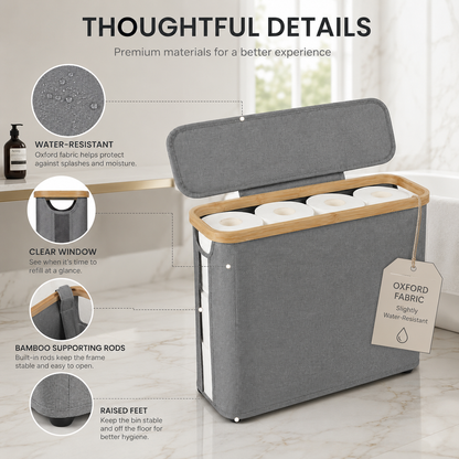 Elegant Toilet Roll Organizer