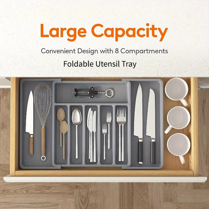 Adjustable Flatware Organizer