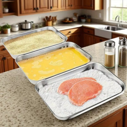 FoodSafe™ 3-Piece Steel Storage Set