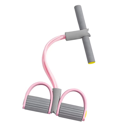 4-Tube Resistance Band with Pedals