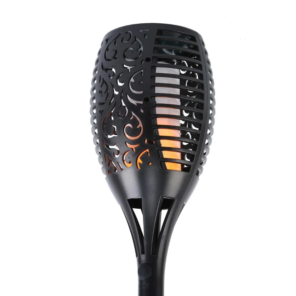 12LED Solar Flame Torch Lights