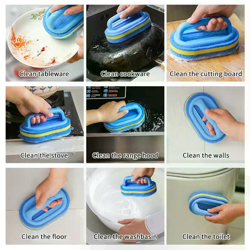 Easy Clean Sponge Brush Set