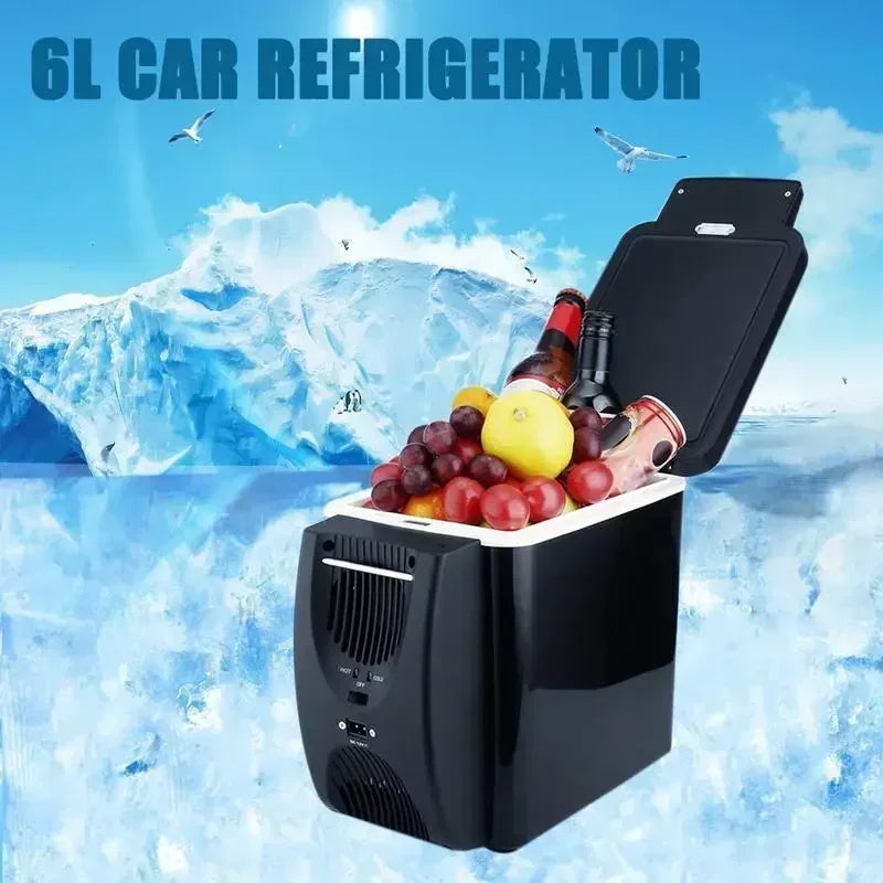 6L Portable Car Mini Fridge